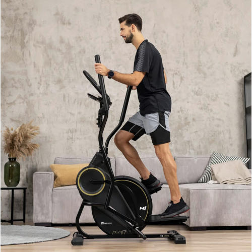 Орбитрек  Hop-Sport HS-450B Dynamic Black/Gold - фото №2